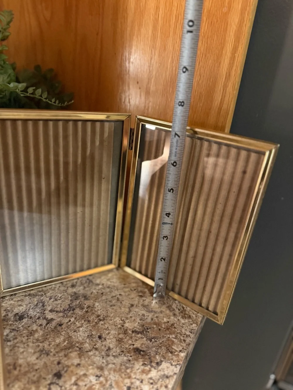 Vintage Double And Single Brass Frames 5x7